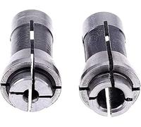 Maxmoral 6 en 1 Industries Die Grinder Collet Kit de acero al carbono Chuck Machine Pinza de sujeción para 3 mm y 6 mm de diámetro cenadores/vástagos