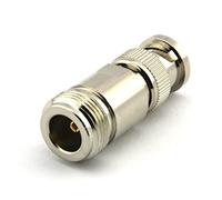 maxmoral BNC macho a N hembra adaptador 2pcs