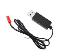 Maxmoral Cable de carga USB de 3.7 V JST Plug cargador de batería de litio para aviones RC helicópteros juguetes accesorios