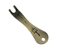 Maxmoral Extractor de clavijas de puente de guitarra acústica, herramienta de extracción de clavijas, bronce verde