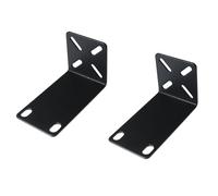 Maxmoral Soporte de rack para interruptor de 12.6 pulgadas compatible con TRENDnet espaciado de agujeros ajustable de 14 a 30 mm, interruptor de red ajustable