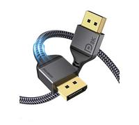 Maxonar Cable DisplayPort 1.4 150 cm/1.5 M DP1.4 8K@60Hz HBR3 4K@60Hz/144 Hz/120 Hz 5K@60Hz 2K@165Hz/240Hz Apoyo FreeSync G-Sync HDR10 DisplayPort para monitor gráfico para monitor