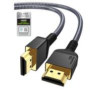 Maxonar Cable HDMI® de ultra alta velocidad 8K de 1M, (Certificado) Ultra HD 48Gbit/s de Alta Velocidad 8K60 4K120 eARC HDR10 4: 4: 4 HDCP 2.2 y 2.3 Dolby Compatible con PS5/Xbox Series X/Ro ku