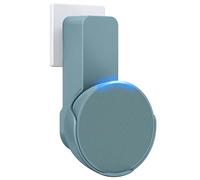 Maxonar Soporte de Pared, Soporte de Ahorro de Espacio, Soporte de Pared Integrado para gestión de Cables, no Requiere taladrar, Compatible con Altavoces Echo Pop y Google Nest, Verde Azulado