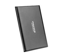 Maxone Disco duro externo portátil ultradelgado de 500 GB, compatible con PC, portátil, color gris