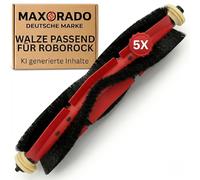 Maxorado Juego de accesorios para Roborock S4 S5 MAX S6 Pure E2 E3 E4 E5 Q5 Xiaomi C1 robot aspirador (cepillo principal)