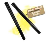 Maxorado Tubo de aspiradora de 35 mm, 2 x 50 cm, NW 35 para Kärcher A K WD2 WD3 WD4 WD5 WD6 alargador, tubo de aspiración de plástico DN35