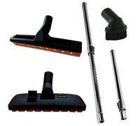 Maxorado Tubo de aspiradora de 35 mm + boquilla combinada, accesorio para parqué + cepillo para aspiradora Siemens Bosch AEG Kärcher Einhell Dirt Devil Alaska Privileg Panasonic Samsung Vario, etc.