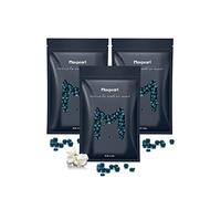 Maxpearl Cuentas de cera dura, 300 g, granos de cera para depilación brasileña, para bikini, cara, cejas, axilas, brazos, pecho, espalda, piernas, paquete de 3