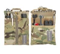 MAXPEDITION Platy - Organizador de Bolsillo, Bolsa de Herramientas EDC Duradera para Hombres, Cartera para el Cuello con cordón de paracaídas, sostiene Linterna, Multiherramienta, bolígrafo, Cuaderno