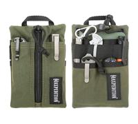 MAXPEDITION Platy - Organizador de bolsillo, bolsa de herramientas EDC duradera para hombres, cartera para el cuello con cordón de paracaídas, sostiene linterna, multiherramienta, bolígrafo, cuaderno