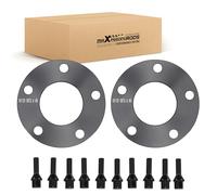 maXpeedingrods 2 separadores de ruedas de 5 mm con tornillo de rueda M12 x 1,5 para BMW Serie 1, 3 (E36/E46/E90), 5, 6, 7, X1, Z3/Z4, Z8 y modelos M