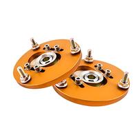 maXpeedingrods 2x Placa de Inclinación de Amortiguador para BMW E36 3 Series 318 320 323 328 M3, Placa de Camber para Suspensión, Material de Aleación 6061 y Ajuste Preciso por Bola de Almohada