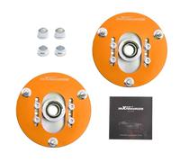 maXpeedingrods 2x Placa de Inclinación de Amortiguador para E46 3 Series 1998-2005, Placa de Camber para Suspensión, Material de Aleación 6061 y Ajuste Preciso por Bola de Almohada Dorado