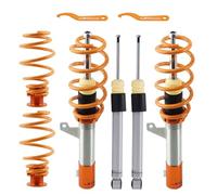 maXpeedingrods 4x Coilover, Amortiguador para VW Golf MK5 A5 MK6 A6, para Volkswagen Jetta MK5 A5 de Muelle, Suspensión Roscada Regulable, 2 Delanteros y 2 Traseros Resorte Helicoidal Altura Ajustable