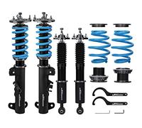 maXpeedingrods 4x Coilover Regulable de 24 Niveles, Amortiguador Roscado para BMW 3 Series E36 318i 323i 325i 328i 328is, Suspensión de Muelle, Kit de Resorte Helicoidal [Versión Actualizada]