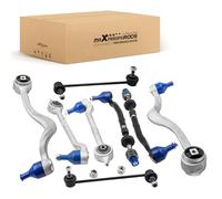 maXpeedingrods Brazo de suspensión Juego de barra de acoplamiento eje delantero delantero para BMW Serie 5 E39 Touring 8 piezas Touring 520D