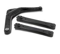 maXpeedingrods Brazos de control traseros superiores e inferiores para Jeep Grand Cherokee WJ WG 99-04, kit de brazo de control con rótula