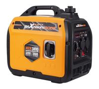 maXpeedingrods Generador de corriente inverter de 3500 W, ligero y portátil, de gasolina, generador de corriente de emergencia, modo ecológico con 2 x 230 V/2 x USB, 1 x 12 V CC enchufes para RV