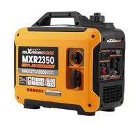maXpeedingrods Generador Electrico Gasolina 2000W Generador Inverter Portátil con USB y Tomas de 230V, Pantalla Digital, Compacta y Ligera, para Camping Autocaravan
