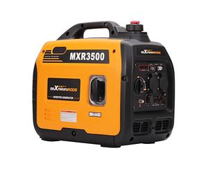 maXpeedingrods Generador Electrico Gasolina 3300W Estación de Energía Portátil de Emergencia, 230V AC con Inversor y 4L Tanque, Silencioso y Ligero Salidas AC/DC/USB para Camping Autocaravan Apagón