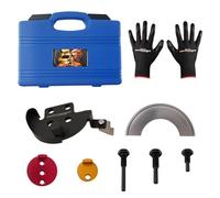 maXpeedingrods Herramienta de polea del cigüeñal para Volvo Ford Mazda 3 5 Axela BMW X3 X5, correa acanalada en V de cambio de tensor de correa espaciador tornillos espaciadores bomba de agua especial