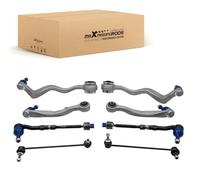 maXpeedingrods Juego completo de 8 brazos de control delanteros para BMW Serie 5 E60 E61