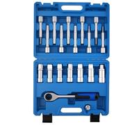 maXpeedingrods Juego de llaves de vaso universales de 1/2 pulgadas, amortiguador, cojinete de muelle, cojinete de muelle, amortiguador, tuerca, juego de herramientas de muelle, cambio de cojinete