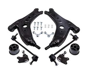 maXpeedingrods - Kit de brazo de suspensión delantero para Fox Polo 9N para Fabia 6Y para Ibiza IV 8 piezas