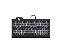 MaxPoint KSK-3010ELC Super Mini Teclado DE con retroiluminación USB/PS/2 - Teclado