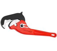 MaxPower Llave para tubos con RapidGrip CrV, Stillson de 350 mm, Giratubos con apertura máxima 54 mm, uso con una sola mano