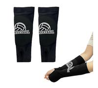 MAXQUU 1 par de protectores de brazo de voleibol con esponja anticolisión, protector de voleibol deportivo, protector de voleibol, coderas deportivas para mujer, accesorios de voleibol.