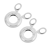 MAXQUU Cortador de Huevos de Acero Inoxidable - Pelador y Utensilio de Cocina para Huevos Cocidos (Plata)