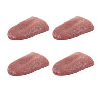 MAXQUU Cuatro Lenguas Falsas de Halloween, Apoyos con Elástico y Extensible