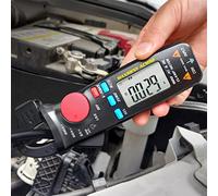 MAXRIENY DC AC Pinza Amperimétrica Multímetro True RMS Probador de Amperios 6000 cuenta Voltímetro Digital Comprobador de Corriente Resistencia Frecuencia Continuidad Voltaje con Clip Trasero