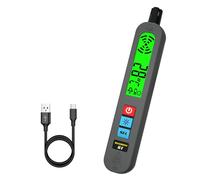 MAXRIENY Detector de Gas Recargable Detector de Fugas de Gas Natural con Vibración Alarma Visual y Sonora Pluma Detector de MultiGas para Casa Butano Propano Camping Car