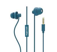 maxrock Sleep Earplugs - Noise Isolating Ear Plugs Sleep Earbuds Headphones with Unique Total Soft Silicone Perfect for Insomnia, Side Sleeper, Snoring, Air Travel, Meditation & Relaxation (Blue)