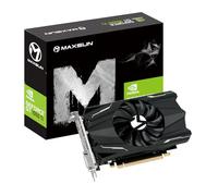 MAXSUN GEFORCE GTX 1050 Ti 4 GB GDDR5 Tarjeta gráfica para juegos de vídeo GPU para PC de juegos Mini ITX, DisplayPort, HDMI, DVI-D, sistema de refrigeración de ventilador único