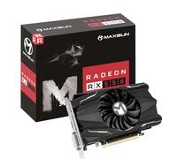 maxsun Tarjeta Grafica AMD Radeon RX 550 4 GB GDDR5 Tarjeta gráfica ITX para Videojuegos en PC GPU 128 bits DirectX 12 PCI Express X16 3.0 DVI-D Dual Link, HDMI, DisplayPort