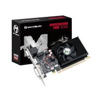 maxsun Tarjeta gráfica para computadora AMD R5 230, 2G GDDR3, HDMI, VGA, DVI, tarjeta de video ITX SFF, GPU lista para perfil bajo