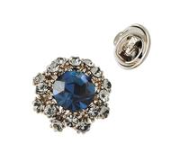Maxtonser 1 broche de cristal brillante con piedras deslumbrantes, cierre seguro, accesorio para vestidos, abrigos, eventos formales