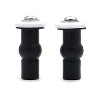 Maxtonser 1 par de tornillos para tapa de inodoro para fijación de asiento, tornillo de expansión, accesorio de conector de inodoro