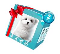 Maxtonser 1 pieza de perro robot mis cachorros robot realistas que actúan como un perro real caminando, ladrando, moviendo la cola de perros interactivos de peluche