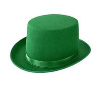 Maxtonser 1 sombrero plano británico de moda para actuaciones de disfraces, obras teatrales, musicales, sombrero de copa para adultos y niños