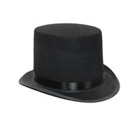 Maxtonser 1 sombrero plano británico de moda para actuaciones de disfraces, obras teatrales, musicales, sombrero de copa para adultos y niños