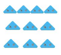 Maxtonser 10 clips de esquina multiusos para organización de documentos, soportes de archivos no oxidados, suministros escolares