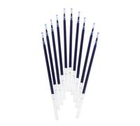 Maxtonser 10 Piezas 0.38Mm 0.5Mm Gel Tinta Bolígrafo Recarga Negro Azul Rojo Papelería Suministro,Azul