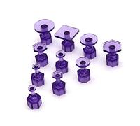 Maxtonser 10Pcs Paintles Dent Removal Puller Tabs Dent Repairs Tools Set Glue Pulling Tabs Auto Body Kits,Dent Repair Tabs