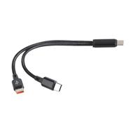 Maxtonser 2 cables de carga USB C que cargan dos dispositivos simultáneamente con un solo puerto USB C para teléfonos inteligentes y tabletas