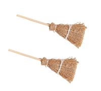 Maxtonser 2 pasadores de pelo para escoba de bruja de Halloween para mujeres y niñas, accesorios de fiesta de disfraces, estilo vintage